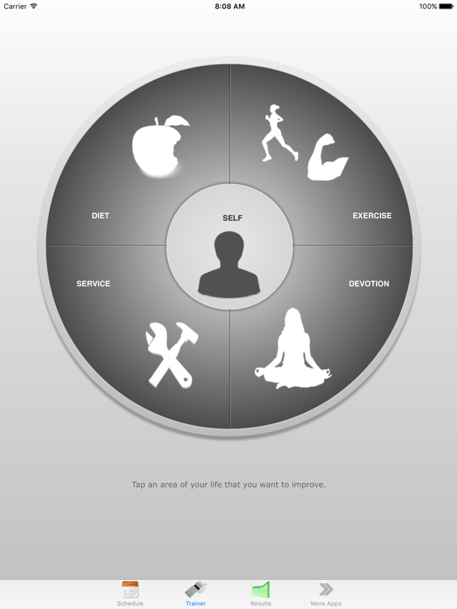 ‎My Personal Trainer (w/ Reminders) Screenshot