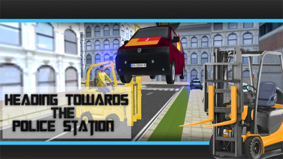 Police Car Forklift Simulator 3D Screenshot 3 - AppWisp.com