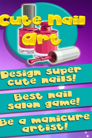 Cute Nail Art Salon 2016 Game for Girls – Fancy Manicure Design Ideas in Spa and Beauty Studio screenshot 2