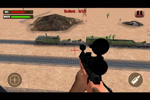 Train Attack War 3D screenshot 2