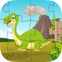 ディノパズルゲーム子供のための無料 - 就学前の幼児少年少女のための恐竜ジグソーパズル