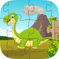 Dino Teka-teki Permainan Untuk Anak-Anak Gratis - Dinosaur Jigsaw Puzzle Untuk Preschool Balita Girls and Boys