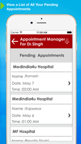 Appointment Manager for Doctors screenshot
