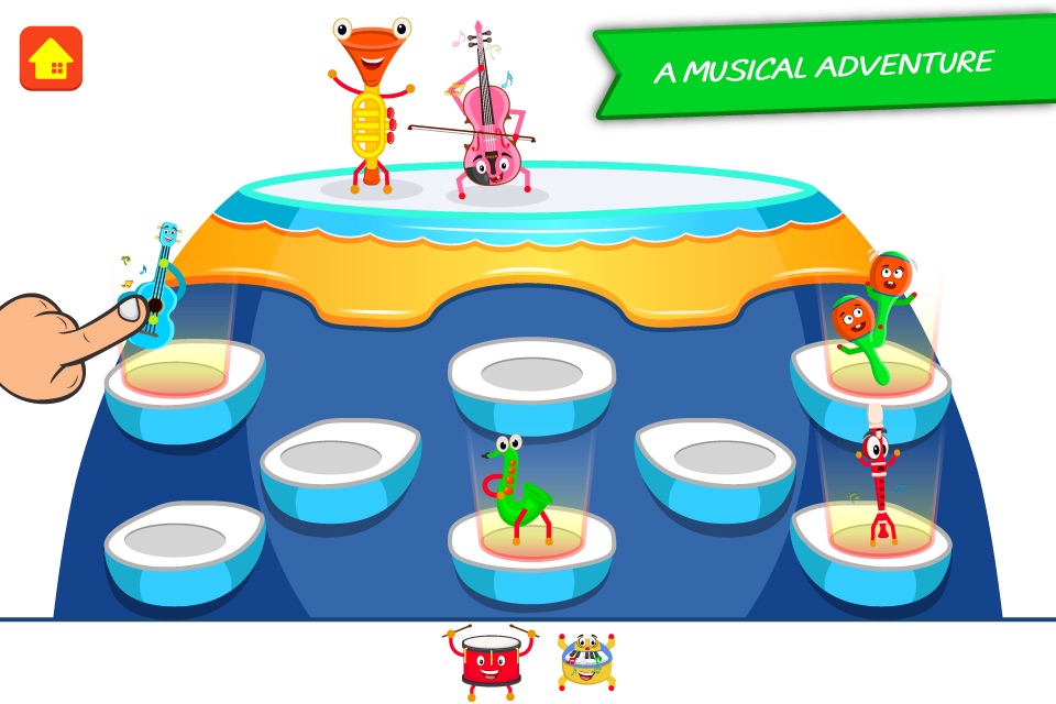 Magical Music Maker Lite - Music Band Creator for Kids screenshot 3