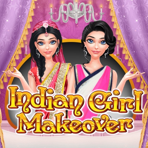 Indian girl makeover - trendy style - wedding look icon