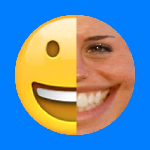 Emoji Face Keyboard — You as a GIF in iMessage icon