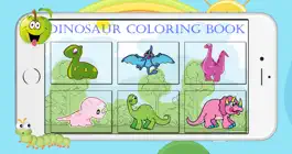 Game screenshot Dino Dinosaur Coloring Book - Cute Drawings Pages And Painting Games for Kids apk