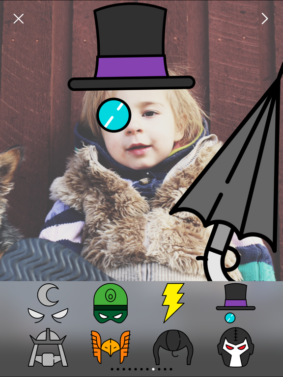 Screenshot #6 pour Superhero Me - Unleash Your Inner Hero FREE Photo Stickers Editor
