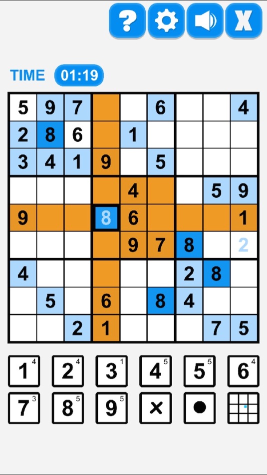 #2. Sudoku Puzzle. (iOS) โดย: Bin Song