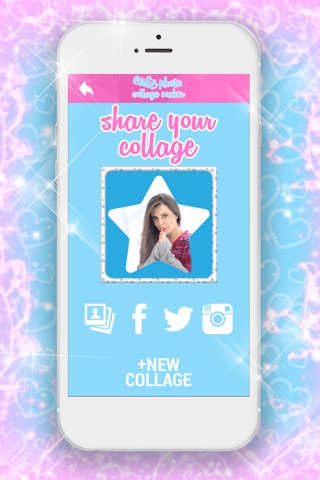 Cute Photo Collage Maker: Combine multiple pictures into amazing collages screenshot 3