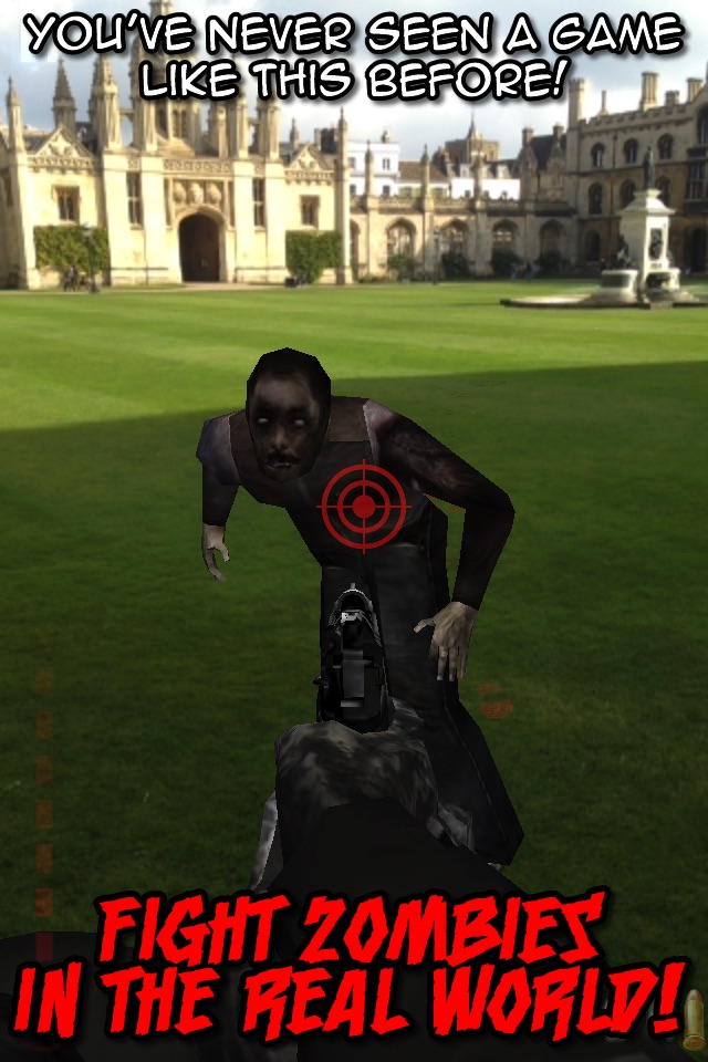 Zombies Everywhere! Augmented Reality Apocalypse (Halloween Edition) screenshot 2