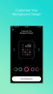 modface - modern watch face backgrounds iphone screenshot 2