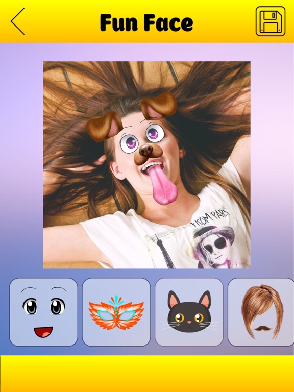 Face Masks Cats, Dog Swap Filters & Stickers iPad screenshot 4 - Entertainment app