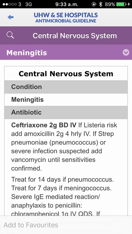 UHW Antimicrobial Guidelines
