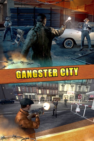 Elite Shooting Gangster City 3D - Crime Defense Mafia War Free screenshot 3