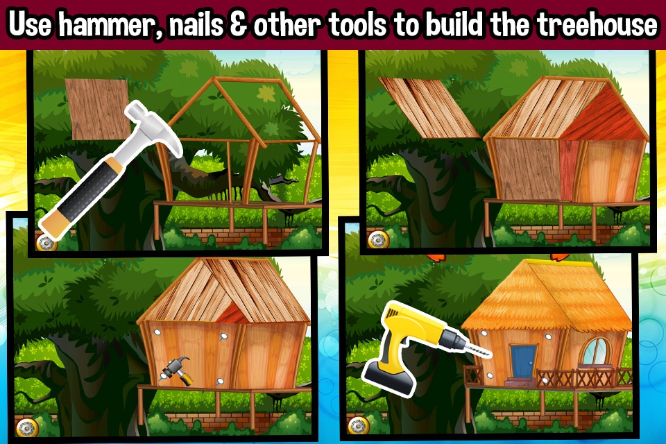 Treehouse Builder, Design & Decoration screenshot 4