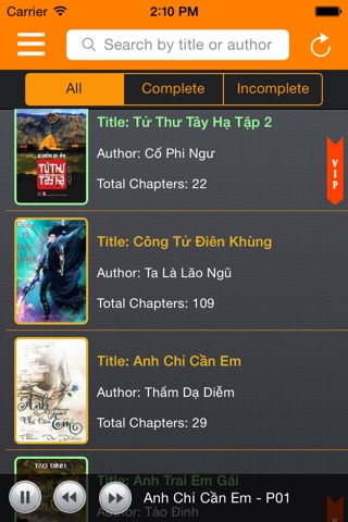 Nghe Truyện Audio Online screenshot 3