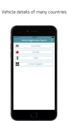 Vehicle Registration Search -detailed car info screenshot 1