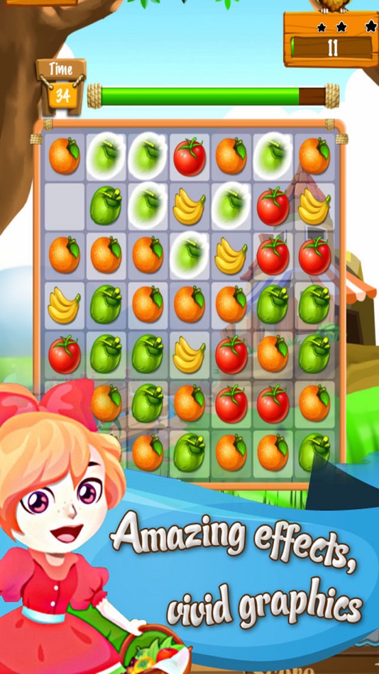 Happy Farm - Fruit Line Mania - 1.0 - (iOS)