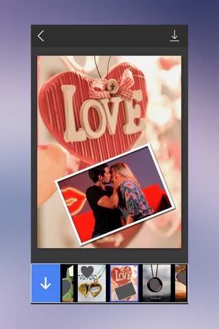 Sweet Love Photo Frame - Picture Frames + Photo Effectsのおすすめ画像1