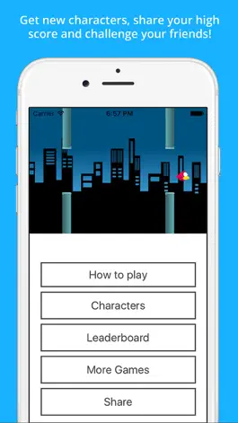 Game screenshot Clumsy Bird - The Trump Jumping And Switch Color Notification Widget Game hack