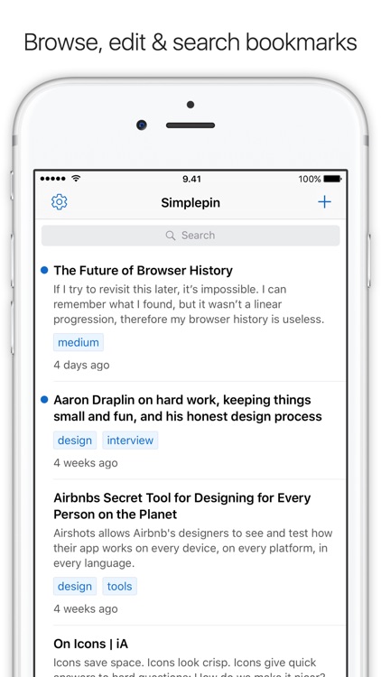 Simplepin for Pinboard