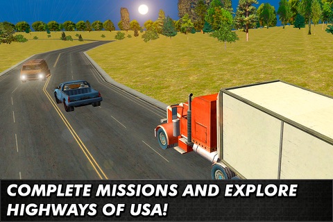 Heavy Cargo Truck Simulator 3D screenshot 4