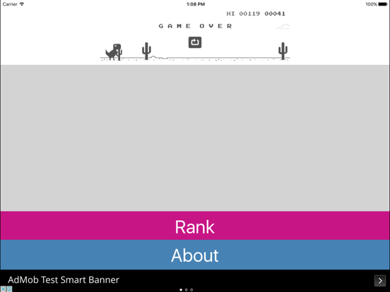 Screenshot #4 pour T-rex Runner