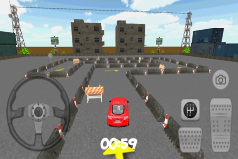 Sport Car Parking Simulator 3D screenshot 2