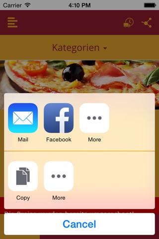 Pazzo Pizza screenshot 4