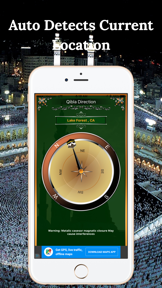 Compass-Qibla Free screenshot