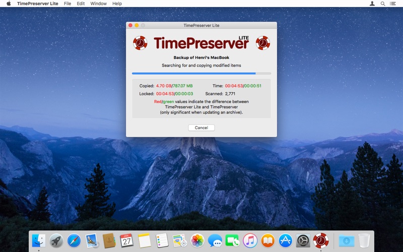 Screenshot #1 pour TimePreserver Lite