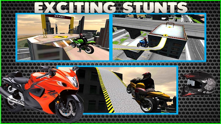 Stunt Bike BMX Roof Top screenshot-3