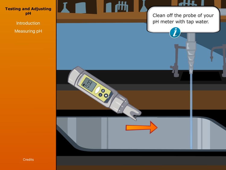 Virtual Labs: Adjusting pH