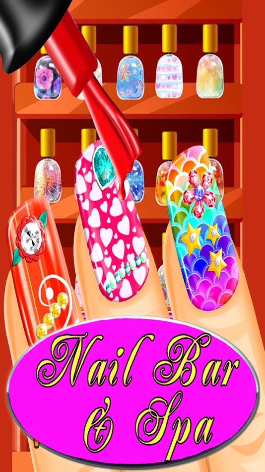 Nail Polish Designs Studio Makeover for Girls Free Games - 1.0 - (iOS)