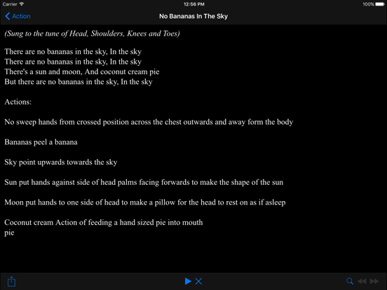 Campfire Songs iPad screenshot