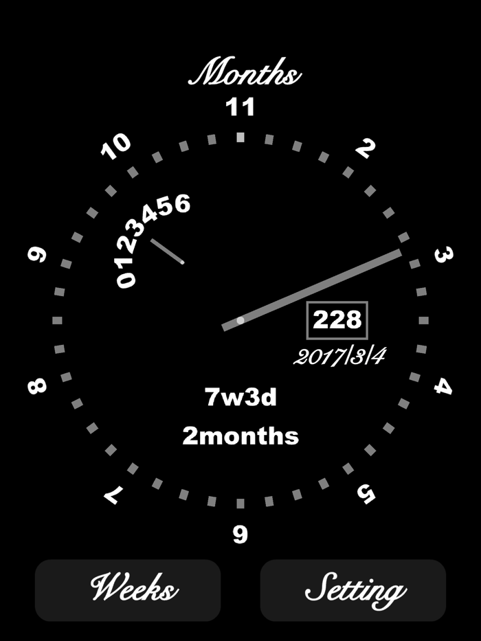 妊娠週数Lite - 出産予定日や最終月経日から妊娠週数計算