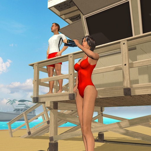 Beach Rescue Simulator 3D icon