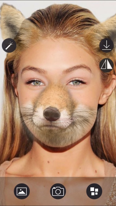 Screenshot #3 pour Animal Face - Selfie Editor & Stickers for Pictures