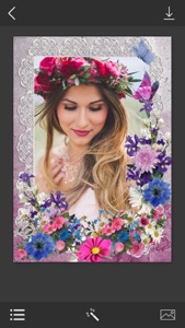 Love Flower Photo Frame - Photo frame editor screenshot #4 for iPhone