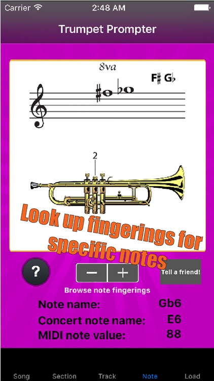 Trumpet Prompter screenshot-4