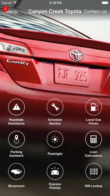 Canyon Creek Toyota DealerApp