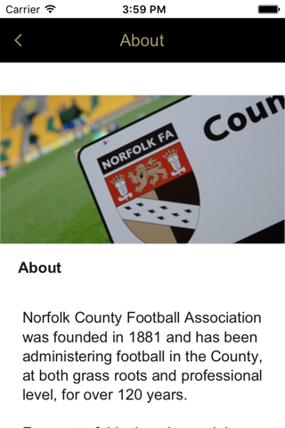 Norfolk FA screenshot 4