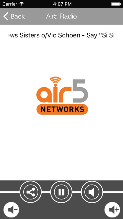 Air5 Radio screenshot-3