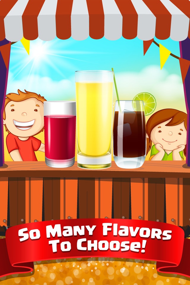 Frozen Lemonade Stand - Cold Juice Dessert Maker screenshot 2