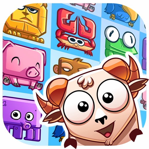 Oh My Goat Zoo Rescue. The Forest King Match 3 Charm Mania iOS App