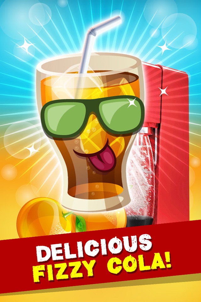 Soda Cola Salon - Frozen Drink Maker Game for Kids screenshot 3