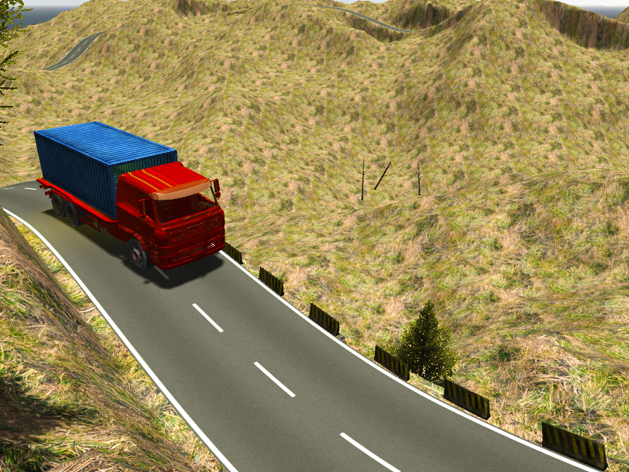 Transport Truck Cargo Trailer Transporter Sim