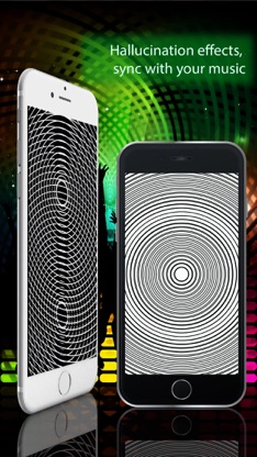 Night club strobe light-synced with your music screenshot 3