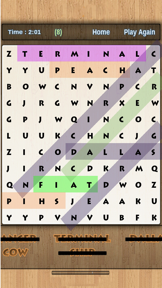 Word Search Survival screenshot